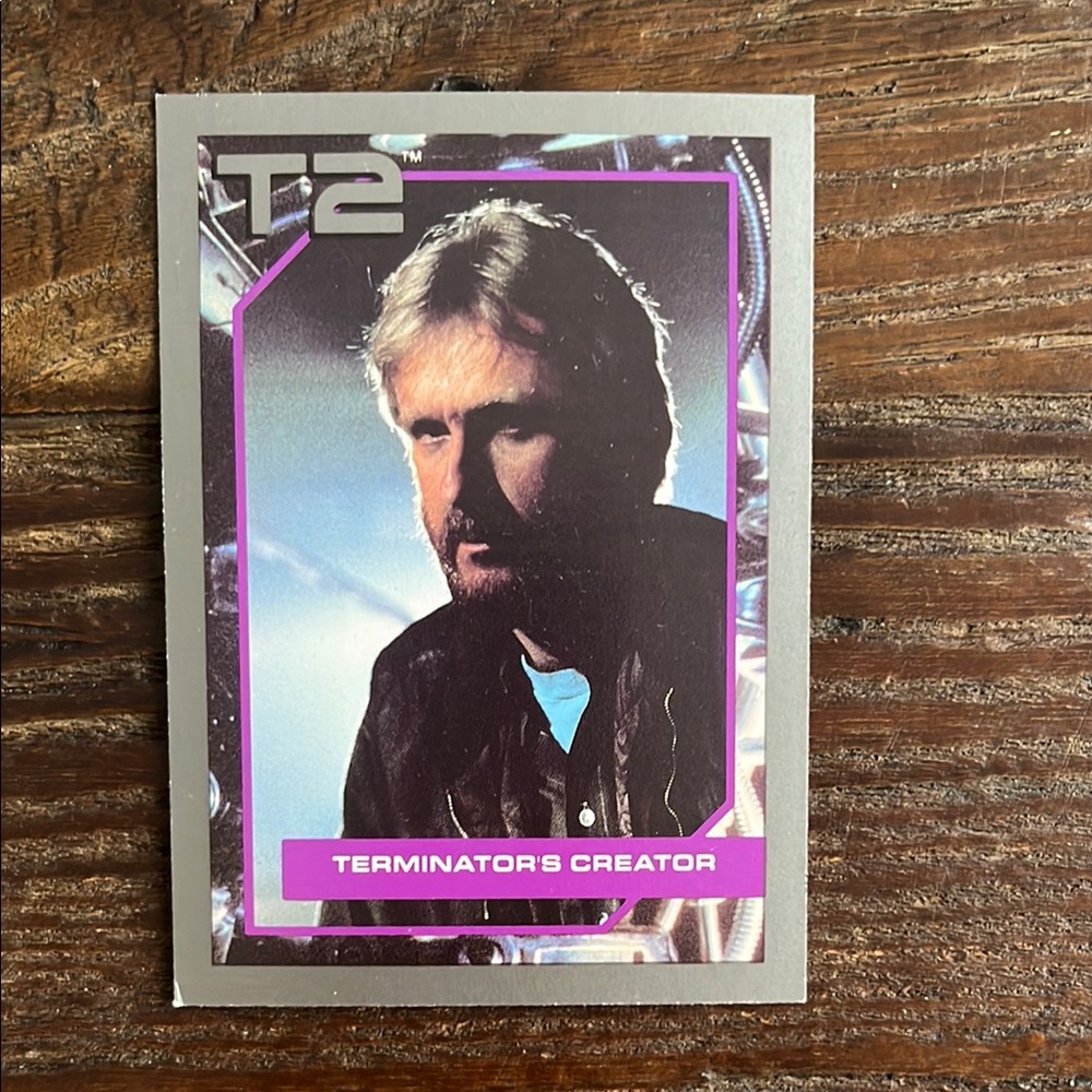 1991 Impel T2 Terminator's Creator Trading Card